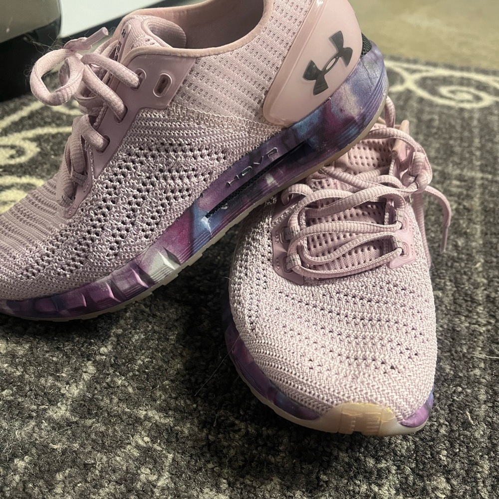 Under Armour Pink and Purple Athletic Shoes